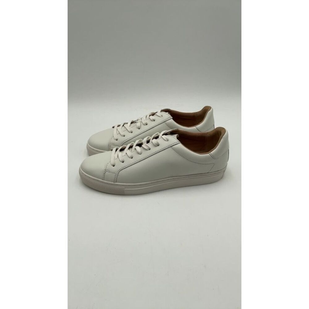Quince White Low-Top Leather Sneakers